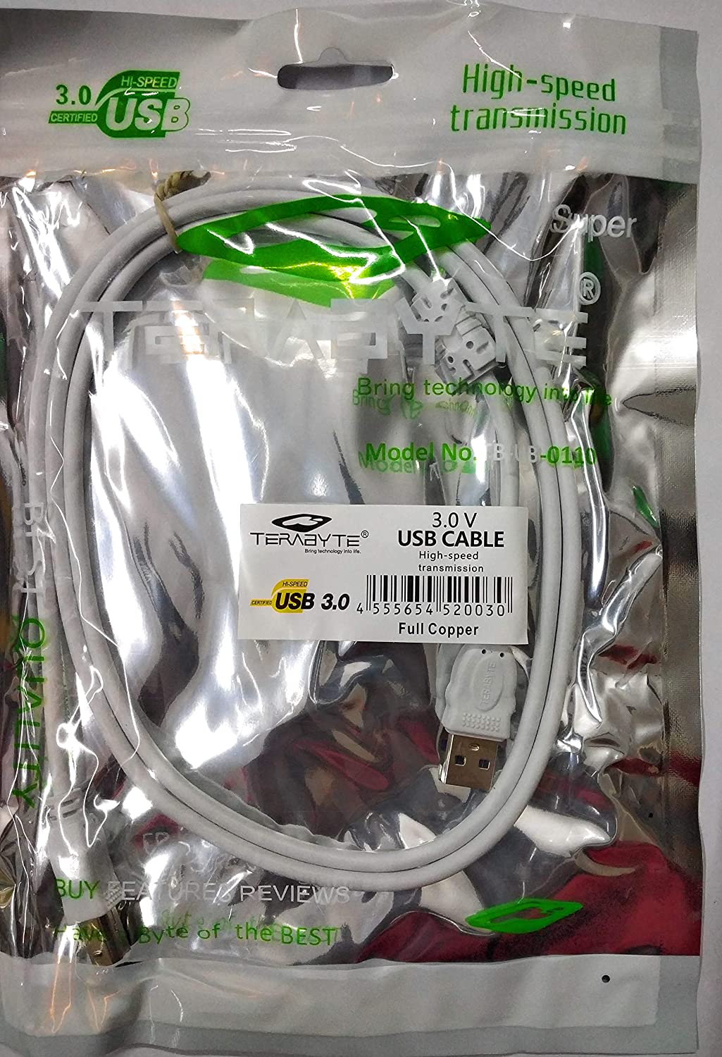 Terabyte USB Printer Cable 3.0 Meter-Printer Cable-dealsplant