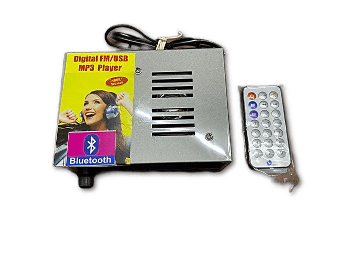 Dealsplant Digital FM USB MP3 Player with Bluetooth Works on 230V Power Supply-RADIO PLAYER-dealsplant