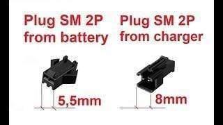 Dealsplant 4.8V / 6V Charger SM-2P Plug for NiMH NiCD RC Toy Battery Charging Power Adapter-Rechargeable Batteries-dealsplant