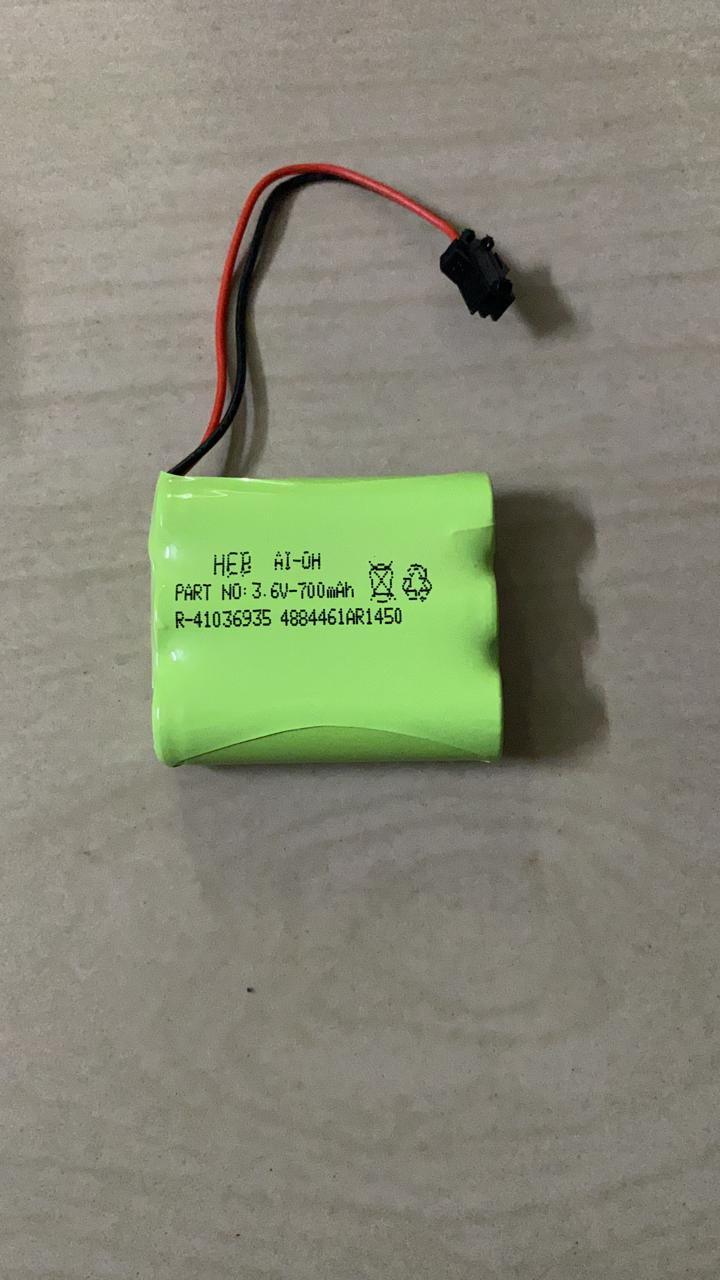 High Quality Rechargeable 3.6V 700mAh Ni-MH AA Battery Pack with SM 2P Plug for Toys / Cordless Phones-Rechargeable Batteries-dealsplant