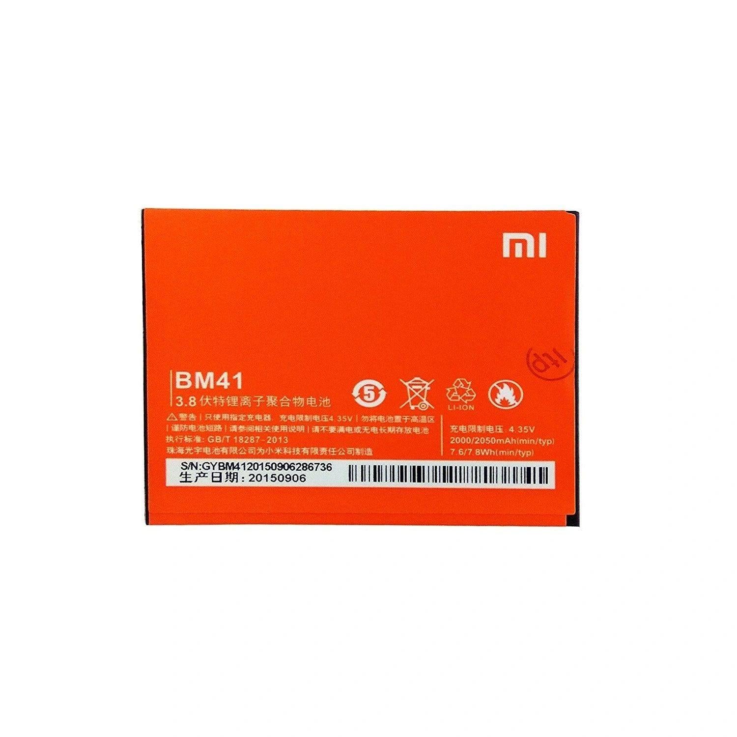 Generic BM41 Battery for Xiaomi Redmi 1S Good Quality Battery-Replacement Battery-dealsplant