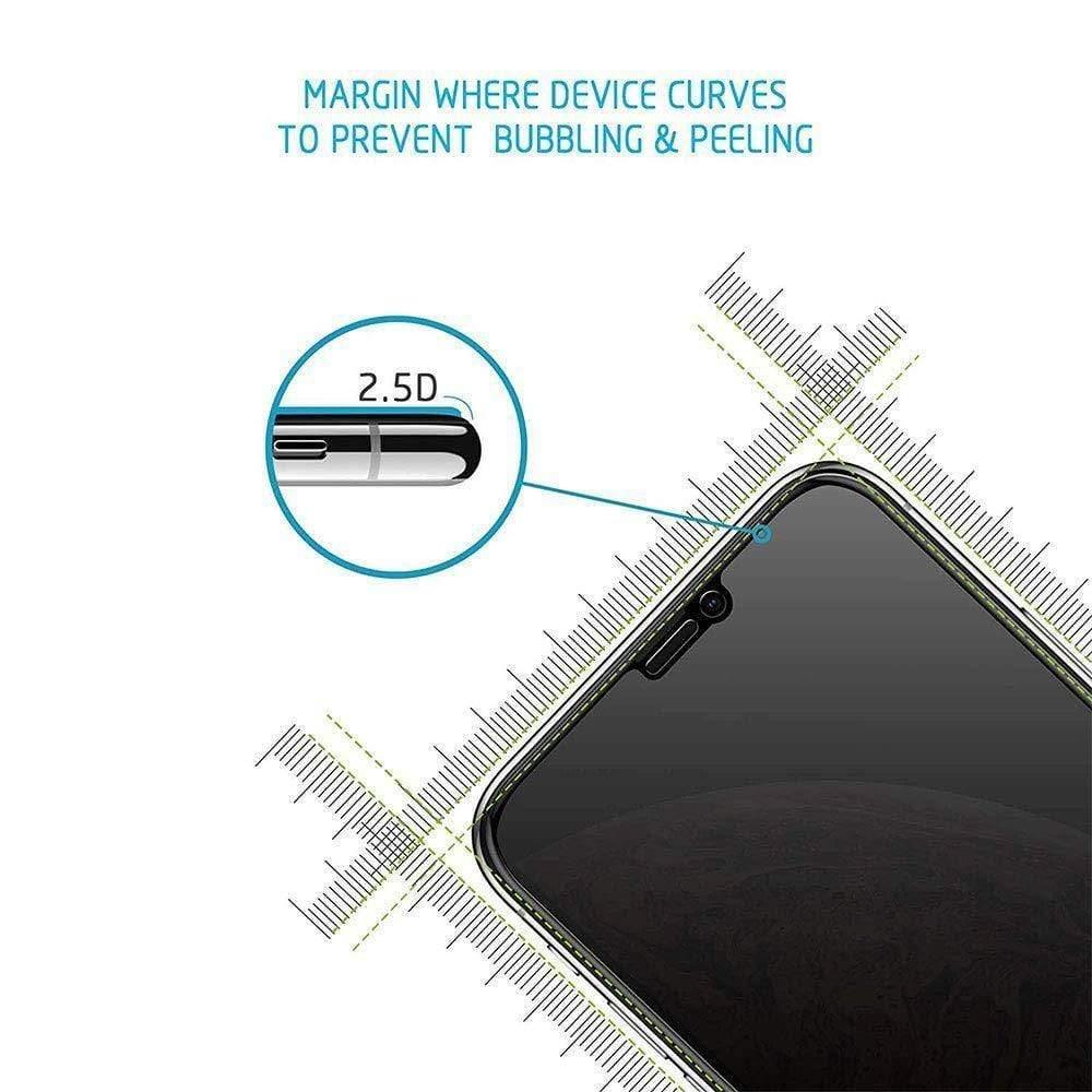 Dealsplant Anti-Spy Privacy Tempered Glass Screen Protector for Apple iPhone XR / iPhone 11 Edge to Edge Curved 9H-Screen Protector-dealsplant