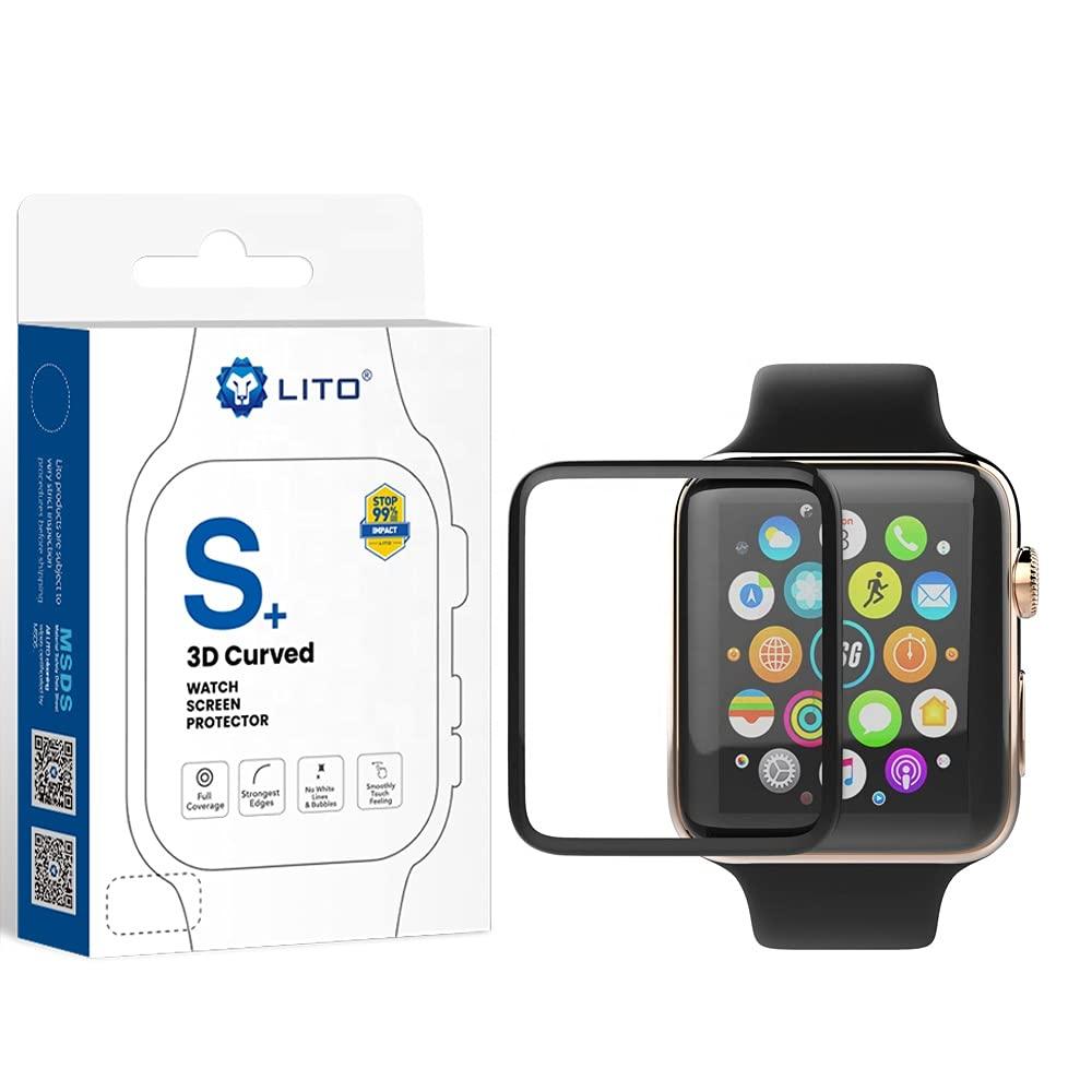 LITO S+ Full Covered Iwatch Screen Protector For Apple iWatch 7 Series-Screen Protectors-dealsplant