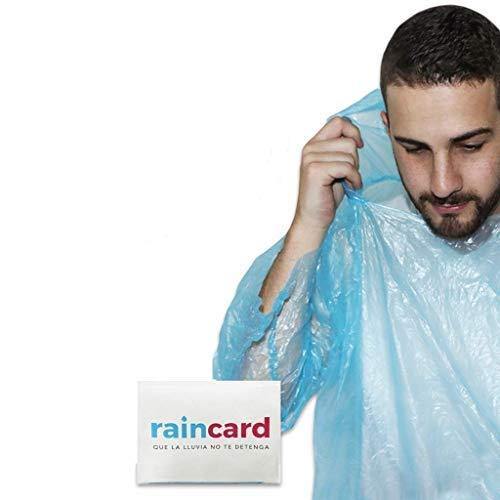 Rain card The First Credit Card Sized Rain coat for Unisex disposable rain cover (Multi Color)-Umbrella-dealsplant