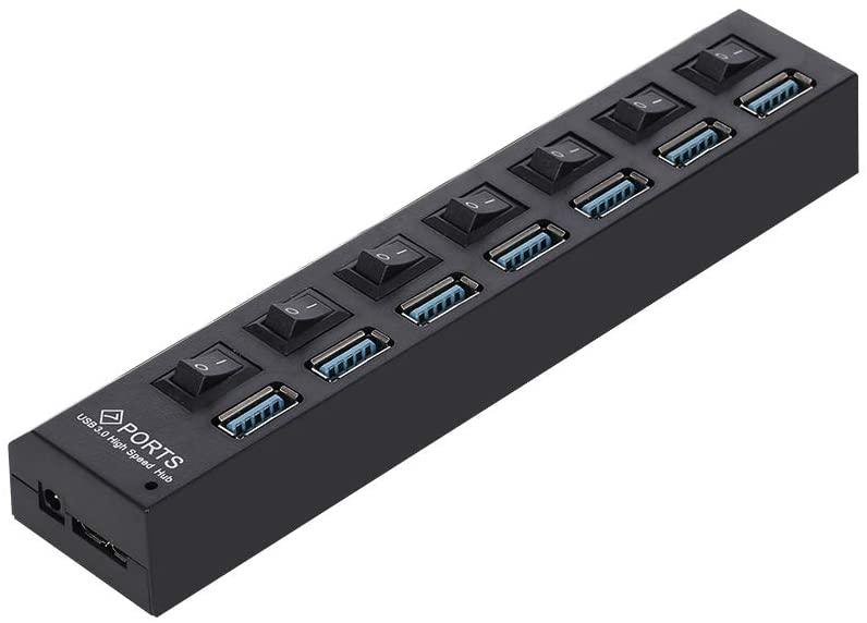 Dealsplant 7-Port USB 2.0 HUB-usb connector-dealsplant