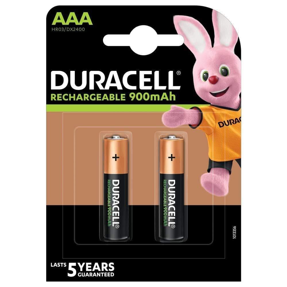 Duracell Rechargeable AA 2500mAh Batteries, Pack of 2-Battery-dealsplant