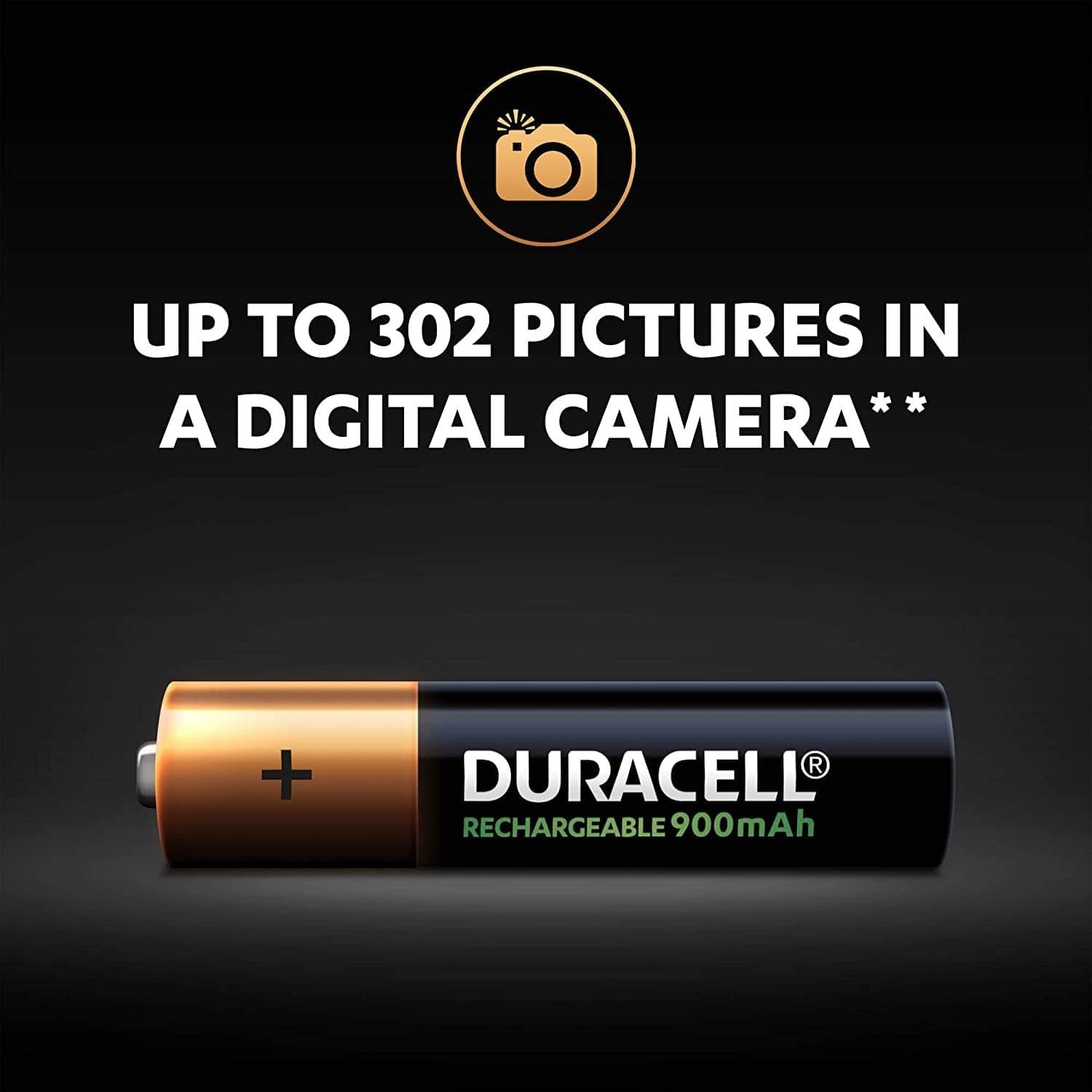 Duracell Rechargeable AA 2500mAh Batteries, Pack of 2-Battery-dealsplant