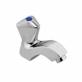 Essco Tropical Pillar Cock Faucet TQT-CHR-507 Rocket Type with Aerator-Pillar Cock-dealsplant