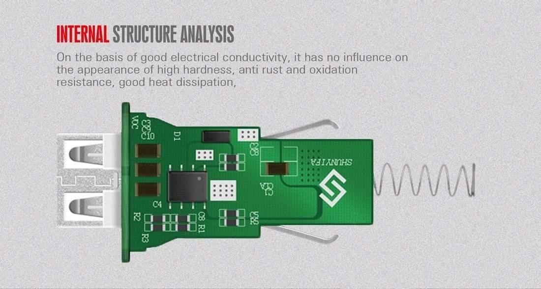 EMY 112 Premium Quality 2.4A Car Charger with Free MicroUSB Cable-Car Accessories-dealsplant