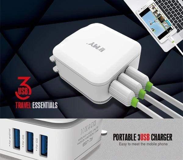 EMY-225 Travel Charger for Iphone-Chargers-dealsplant