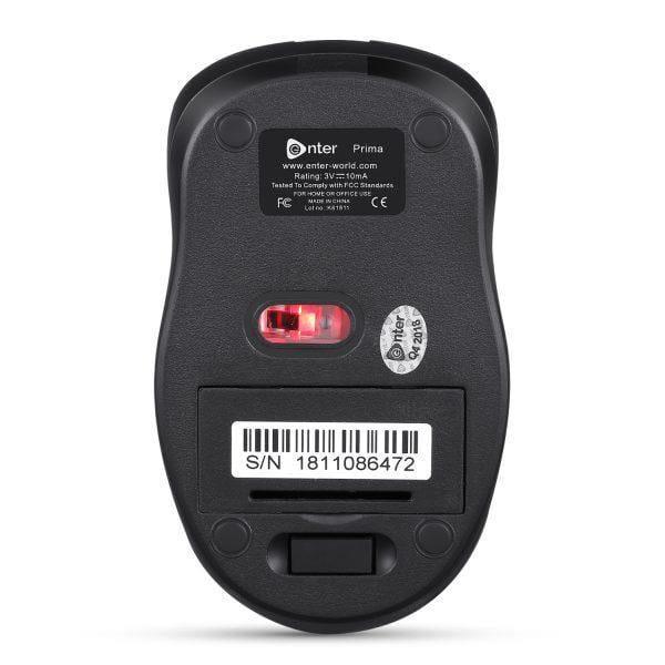 Enter wireless Mouse Prime 2.4GHz Optical Plug & Play-Wireless Mouse-dealsplant