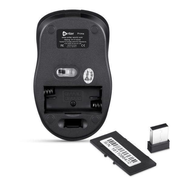 Enter wireless Mouse Prime 2.4GHz Optical Plug & Play-Wireless Mouse-dealsplant