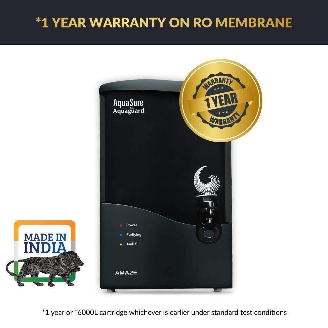 Eureka Forbes AquaSure from Aquaguard Amaze RO+UV+MTDS 7L Water Purifier-Home & Kitchen Appliances-dealsplant