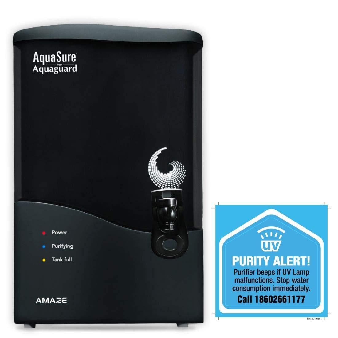 Eureka Forbes AquaSure from Aquaguard Amaze RO+UV+MTDS 7L Water Purifier-Home & Kitchen Appliances-dealsplant