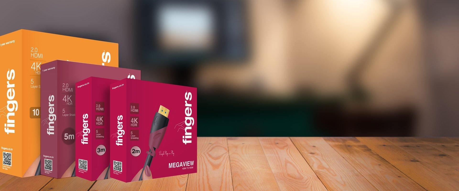 Fingers HDMI 2.0 cable-Cables-dealsplant