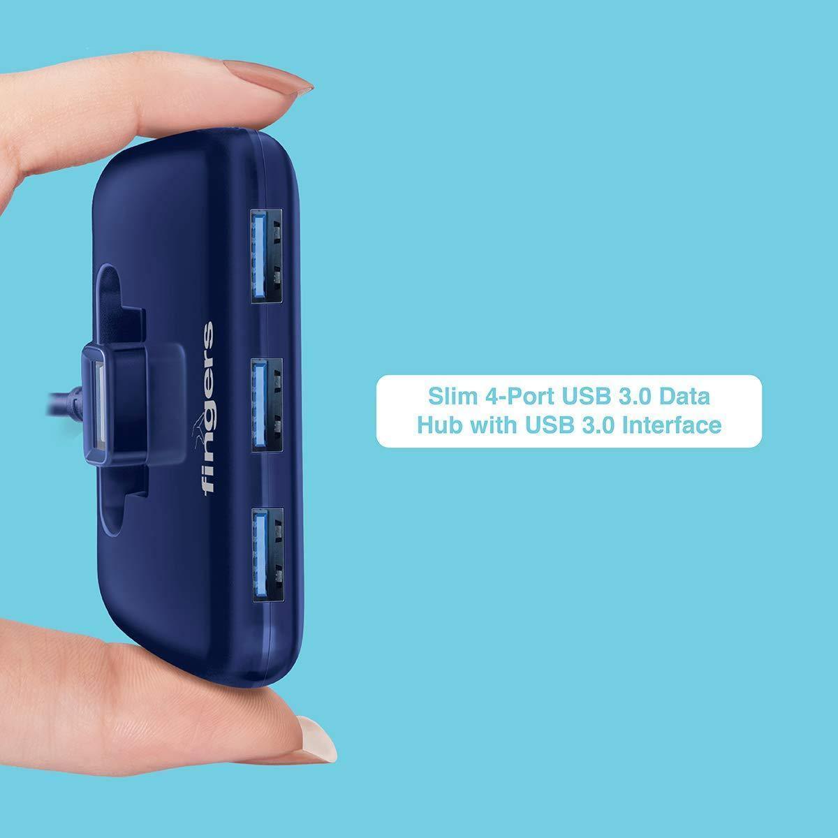 Fingers Fast 4-Port USB 3.0-Laptops & Computer Peripherals, USB PORT-dealsplant