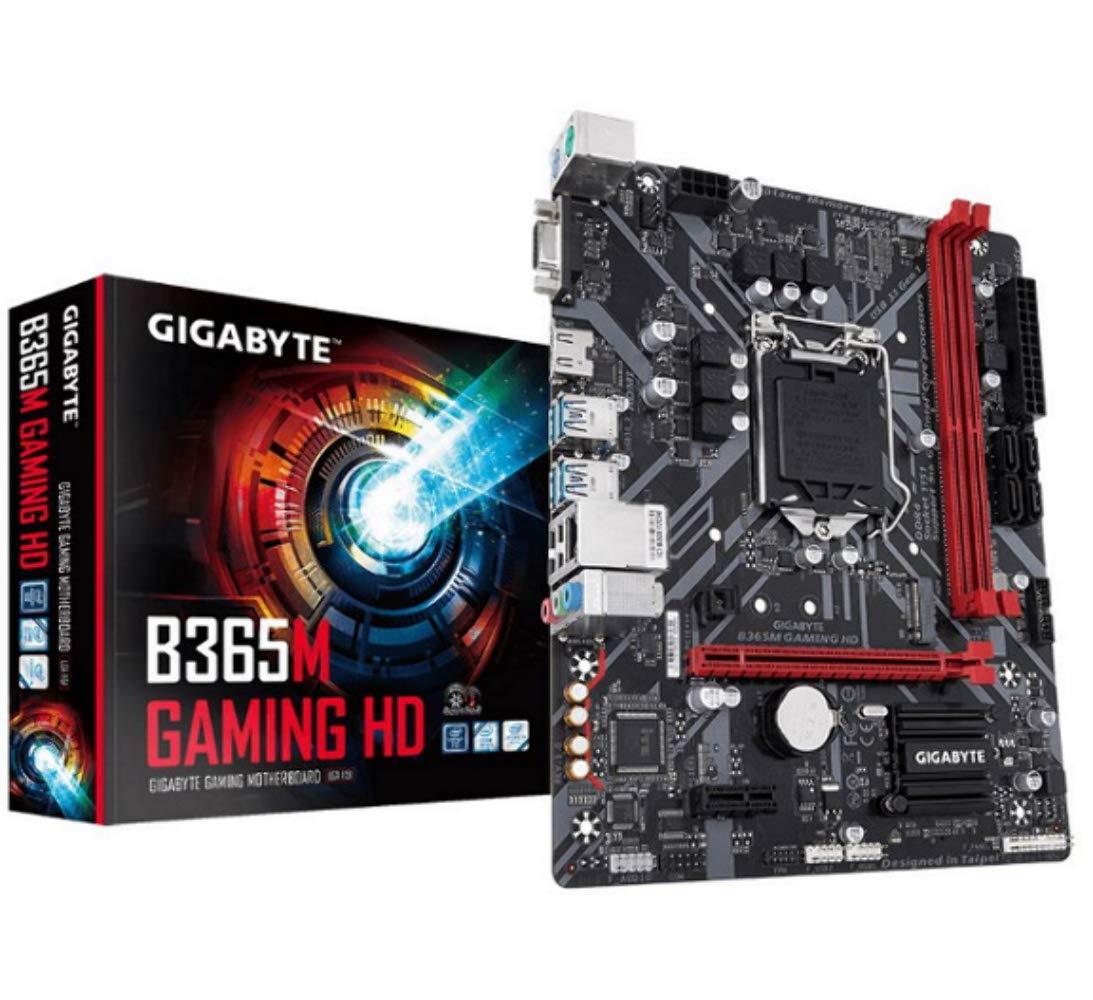 Gigabyte AMD B365M Gaming HD Motherboard with Fast Onboard Storage wit