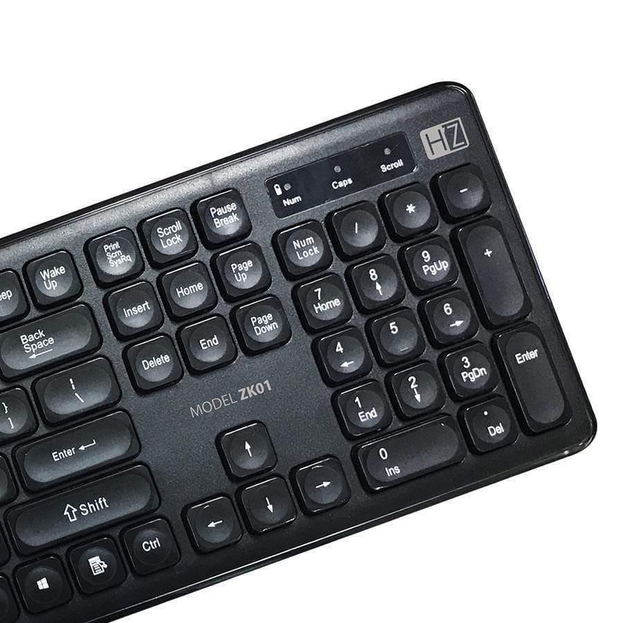 Heatz ZK01 Premium Quality Wireless Keyboard & Mouse Combo-Wireless Keyboard & Mouse Combo-dealsplant