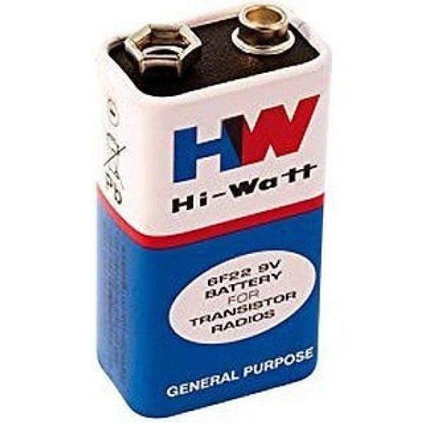 HI-WATT HW 9V BATTERY CELL for science projects (Set Of 10 pcs)-General Purpose Batteries-dealsplant