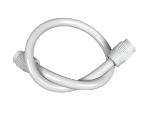 Parryware Connecting PVC Hose 2 ft Milky White T991999.-hose pipe-dealsplant