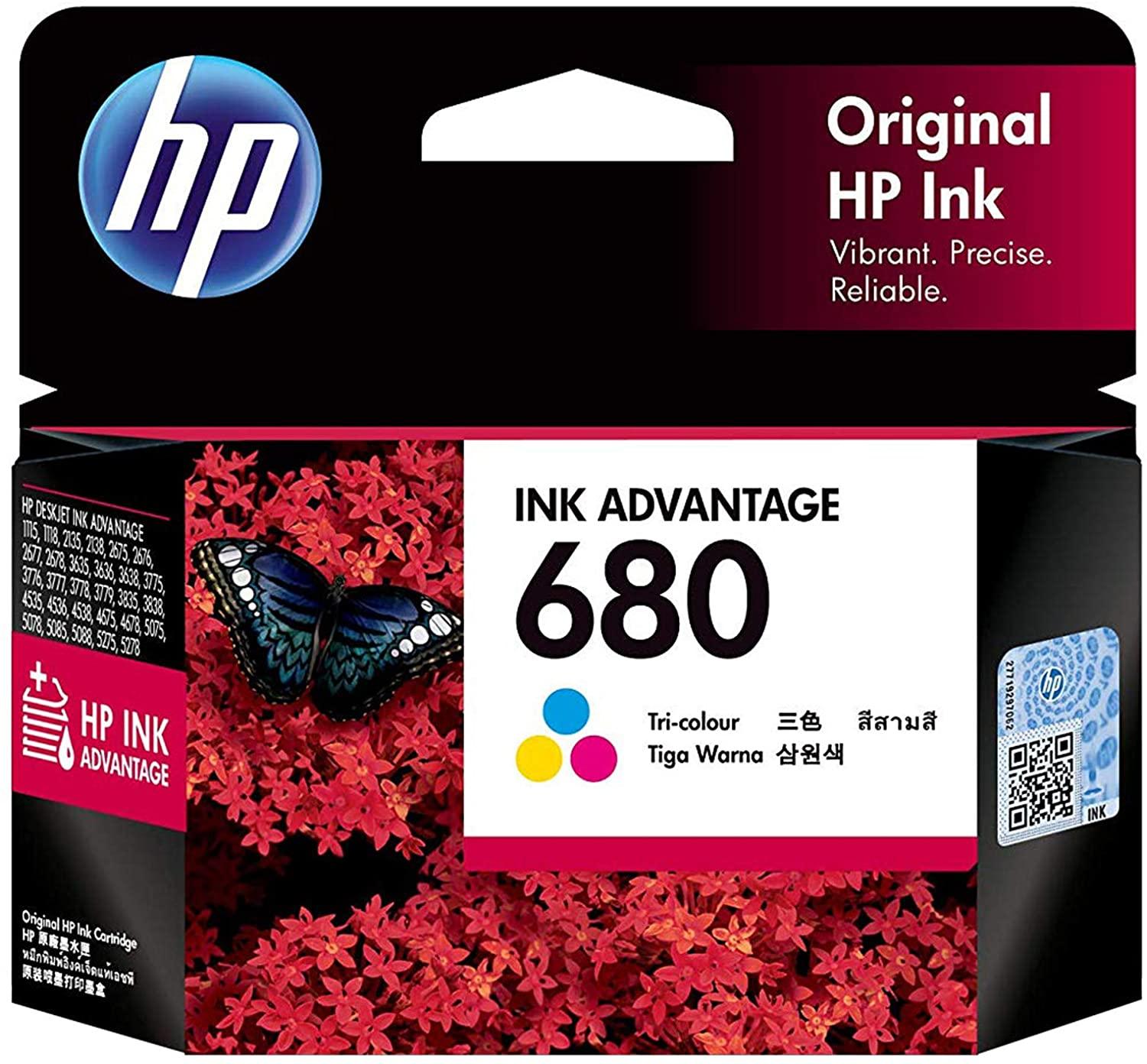 HP 680 Tri-color Original Ink Advantage Cartridge-TONNER CATRIDGE-dealsplant