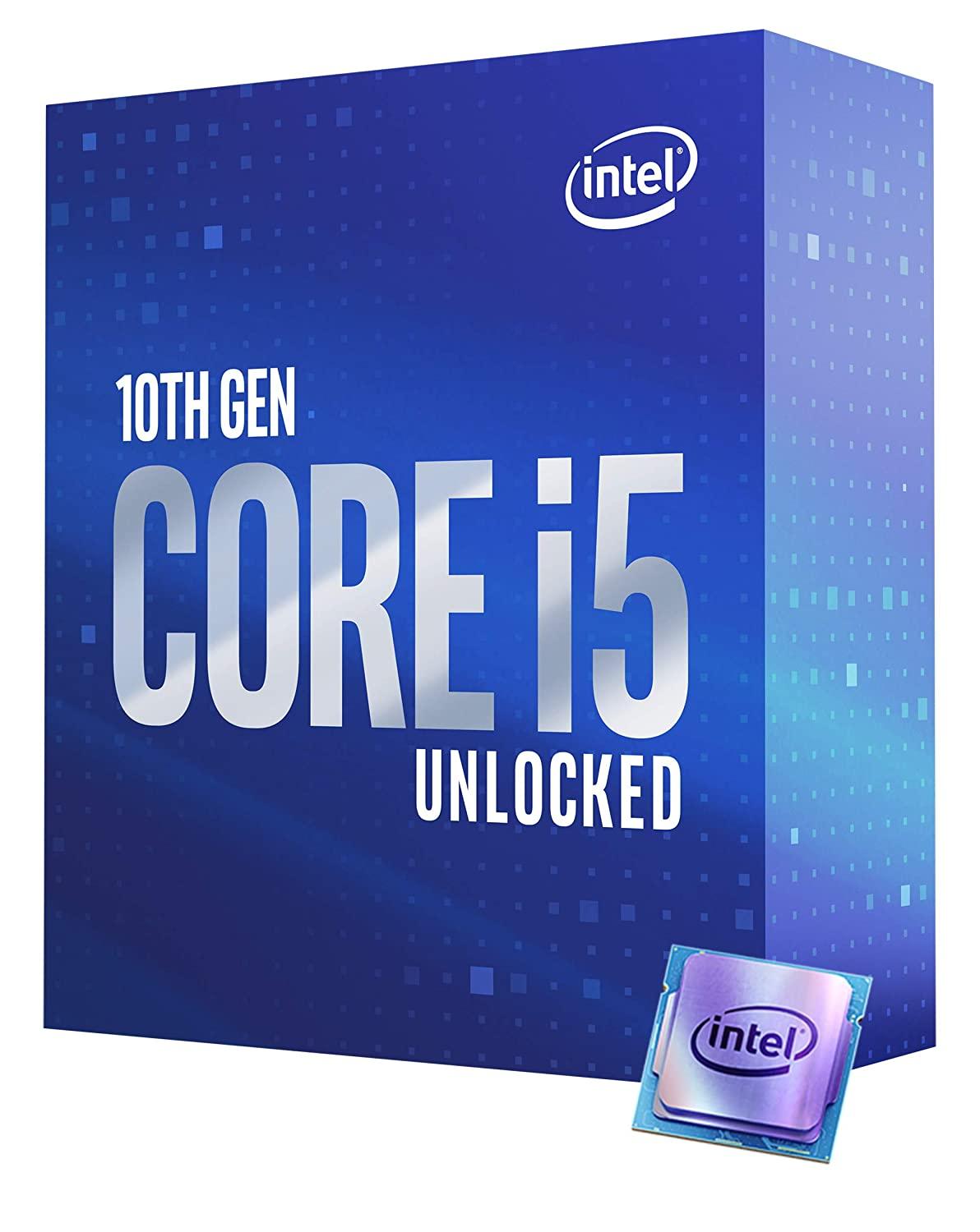 Intel Core i5-10th Gen Processor (i5-10600K LGA 1200, 4.1 GHZ, 12 MB Cache)-Processor-dealsplant