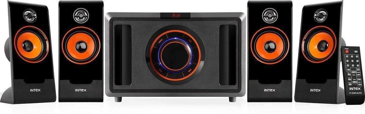 Intex XM 2590 SUFB 4.1 Speaker with Bluetooth/USB/FM/AUX/BT-Audio & Home Entertainment-dealsplant