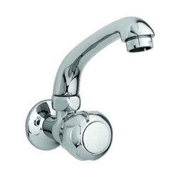 Parryware Jasper Sink Cock with Swinging Casted Spout-Taps & Dies-dealsplant