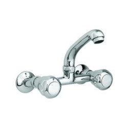Parryware Jasper Sink Mixer Wall Mounted-Taps & Dies-dealsplant
