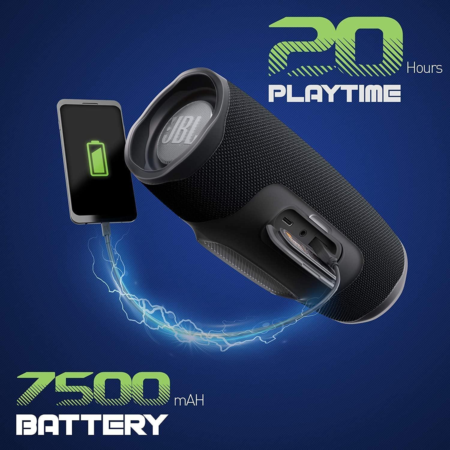 JBL Charge 4 Powerful 30W IPX7 Waterproof Portable Bluetooth Speaker-Bluetooth Speakers-dealsplant