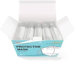 KINGFA WHITE Face Protection Double layer mask (pack of 10pcs)-Safety Mask-dealsplant