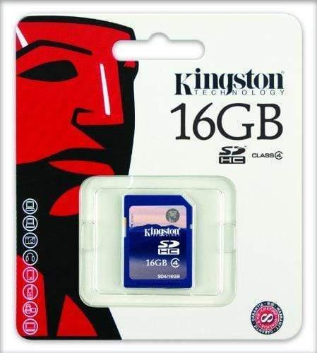 Kingston 16GB Class 4 Memory Card (SD4/16GB)-Memory Cards-dealsplant