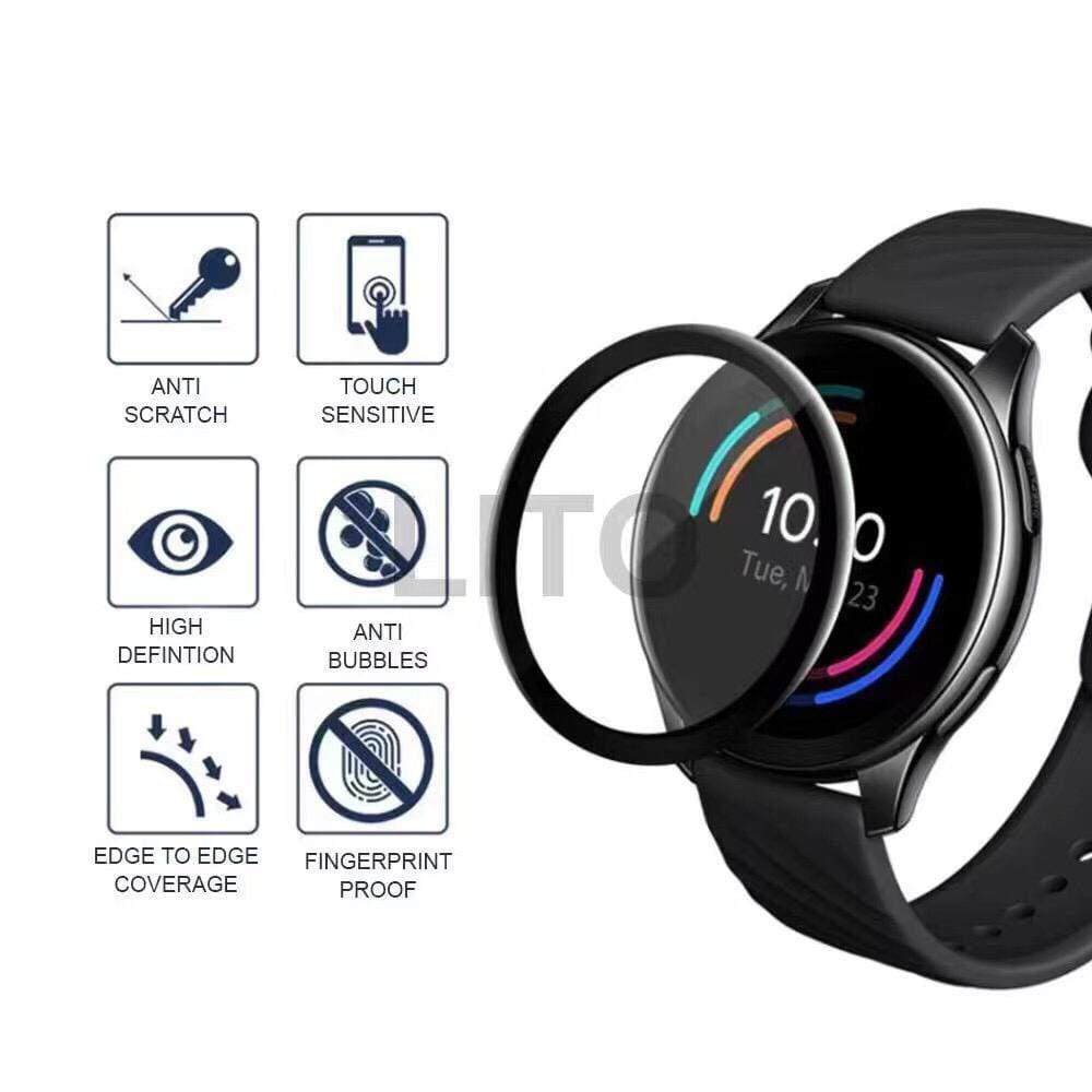 LITO S+3D covered oneplus watch 46 mm Screen Protector-Screen Protector-dealsplant