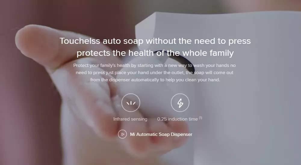 Mi Automatic Foam Soap Dispenser Hand Washer-soap dispenser-dealsplant