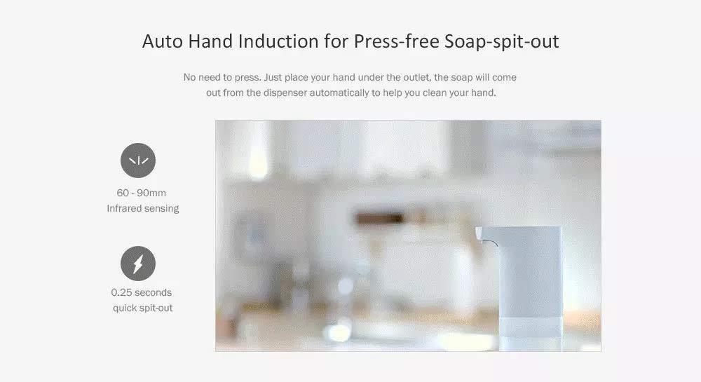 Mi Automatic Foam Soap Dispenser Hand Washer-soap dispenser-dealsplant