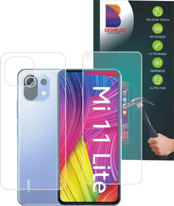 Dealsplant premium quality super D full temper glass for mi 11 lite-Tempered Glass-dealsplant