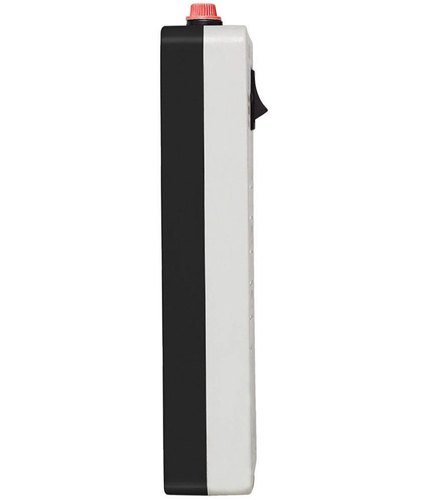 Dealsplant 6 Amp ABS Plastic Gold Mini Strip Multi Plug Extension Cord, 8 Sockets, 3 M-Electronics Tools-dealsplant