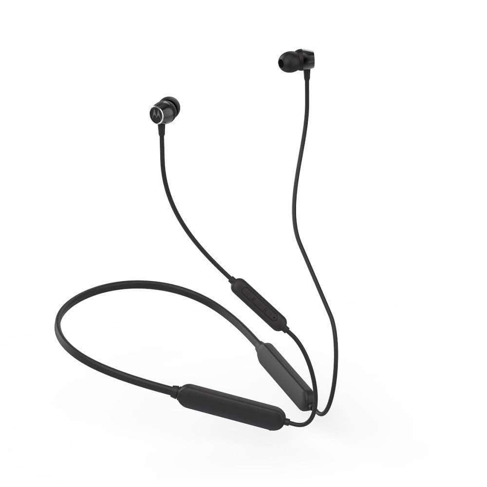 Motorola Verve Rap 100 Sport Neckband in-Ear Headphones with Alexa (Black)-Bluetooth Ear phone-dealsplant