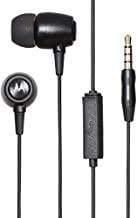 Motorola Metal Wired Sports Earphones (Black)-Earphone-dealsplant