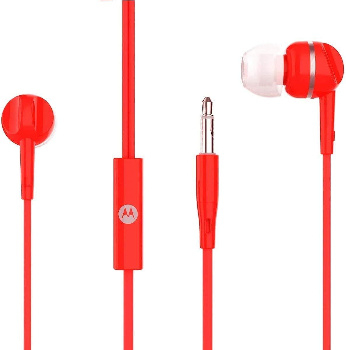 Motorola Pace 105 Wired in Ear Headphone with Mic-Headphones-dealsplant