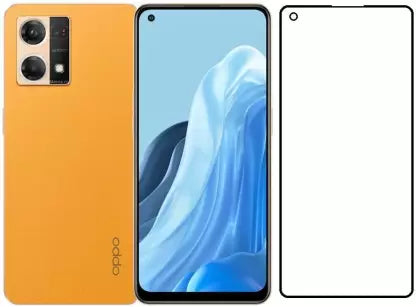 Dealsplant premium quality super D full temper glass for oppo f21 pro-Tempered Glass-dealsplant