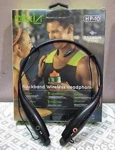 Orkia HP-10 Wireless Extra Bass Headphone (White)-Bluetooth Headsets-dealsplant