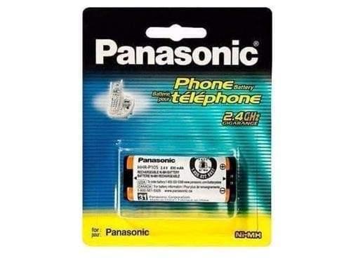 Panasonic Rechargeable HHR-P107 3.6V 650mAh Ni-MH Battery for Panasonic Cordless Phone (650 mAH)-Batteries-dealsplant