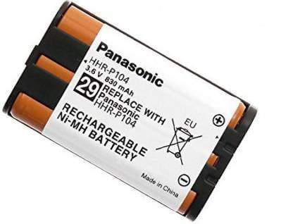 Panasonic HHR-P104 830Mah for Rechargeable Cordless Phone Battery (Pack of 2)-dealsplant