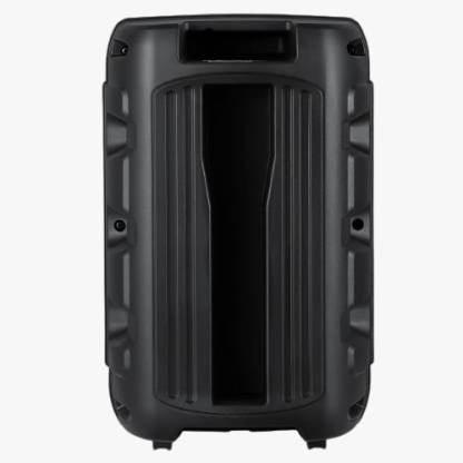 Enter Go Party Blaster 10 Wireless Bluetooth Party Speaker 20W HD Sound with Wired Karaoke Mic, inbuilt FM, Aux, LED Lights Portable Indoor/Outdoor Party Speaker 20 W Bluetooth Laptop/Desktop Speaker (Black, Stereo Channel)-Speakers-dealsplant