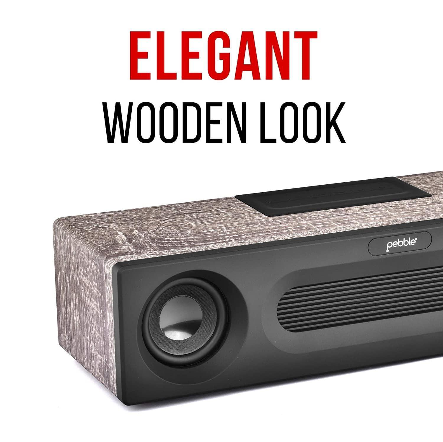 Pebble Basswoods Heavy Bass 16W Bluetooth Speaker-Bluetooth Speakers-dealsplant