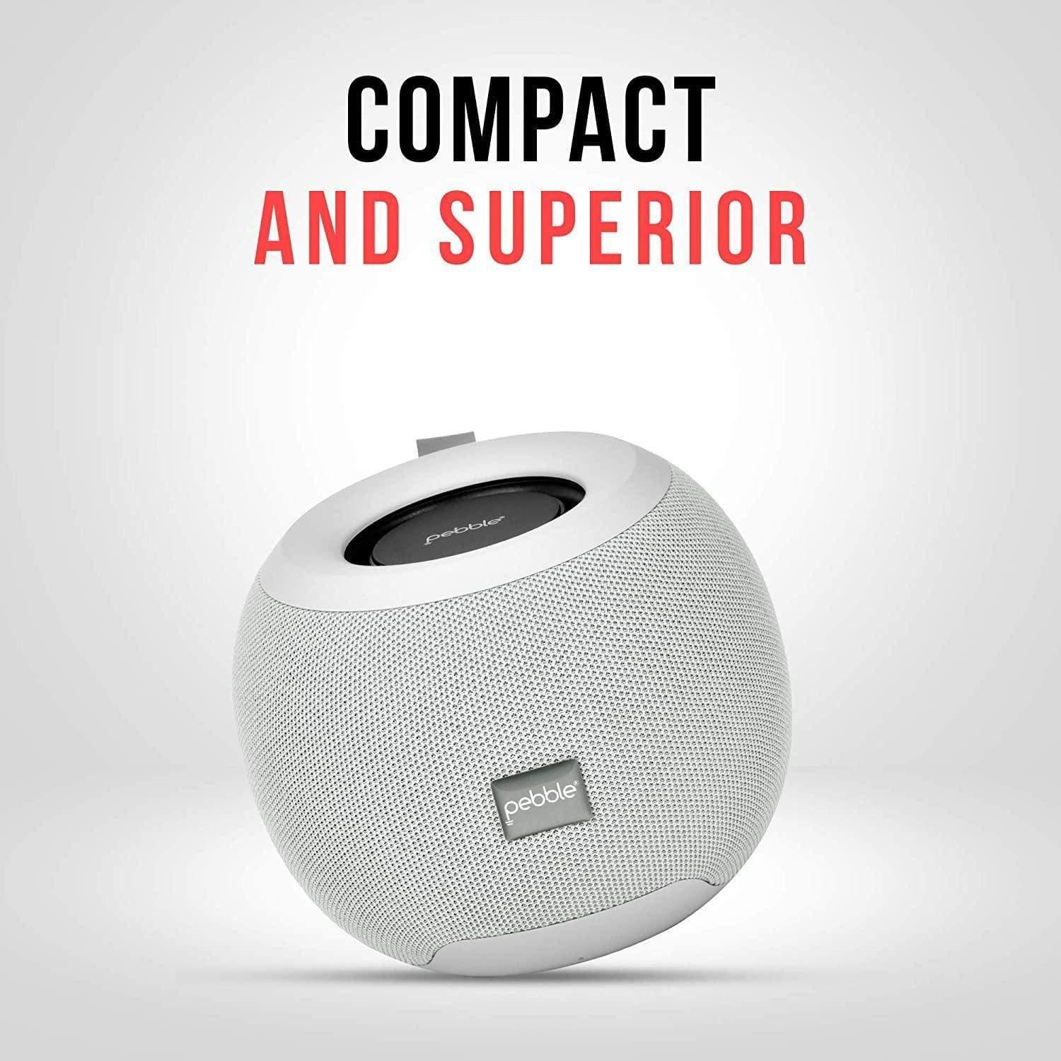 Pebble Dome Heavy Bass 5W Bluetooth Speaker-Bluetooth Speakers-dealsplant