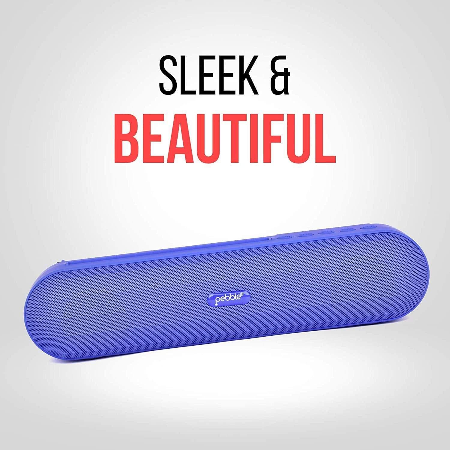 Pebble Edge Stereo HD Bluetooth Speaker-Bluetooth Speakers-dealsplant