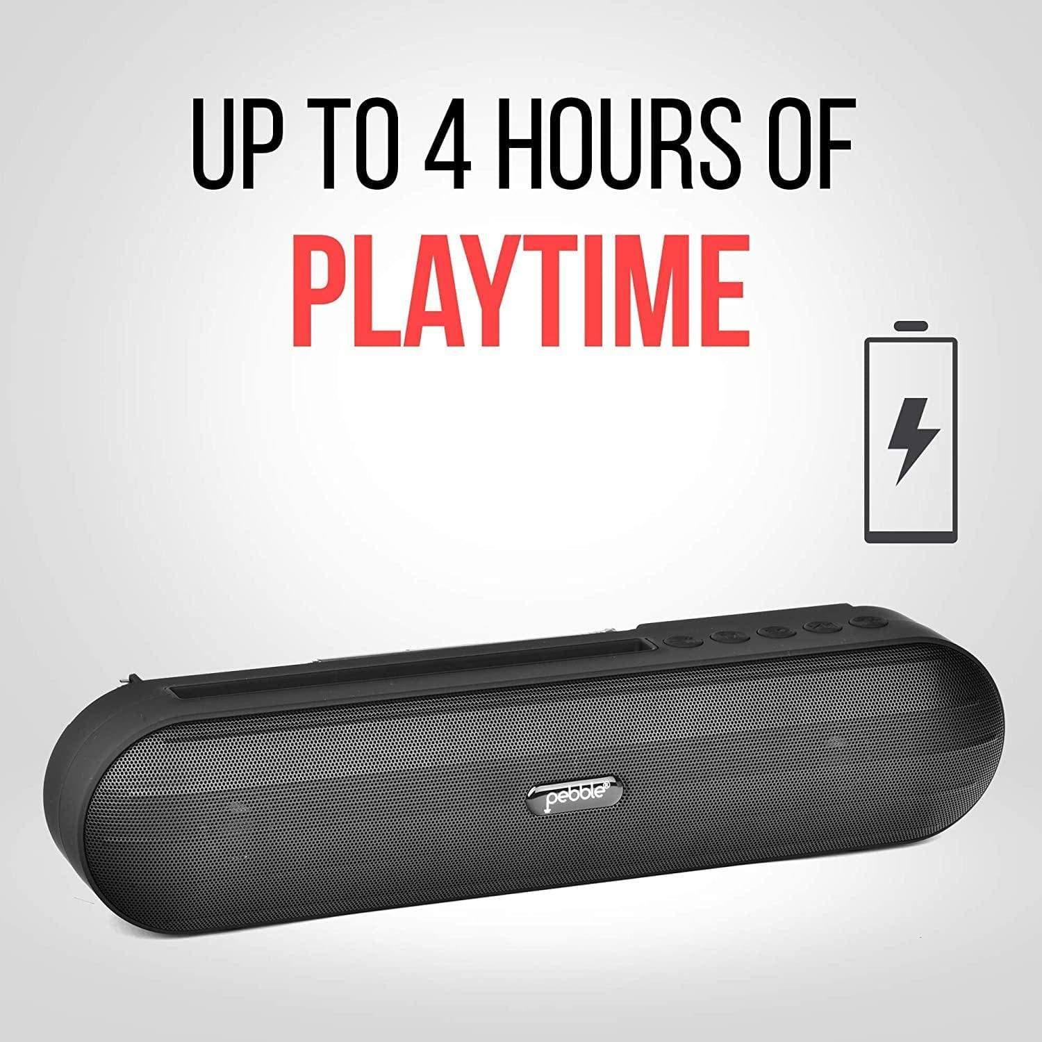 Pebble Edge Stereo HD Bluetooth Speaker-Bluetooth Speakers-dealsplant