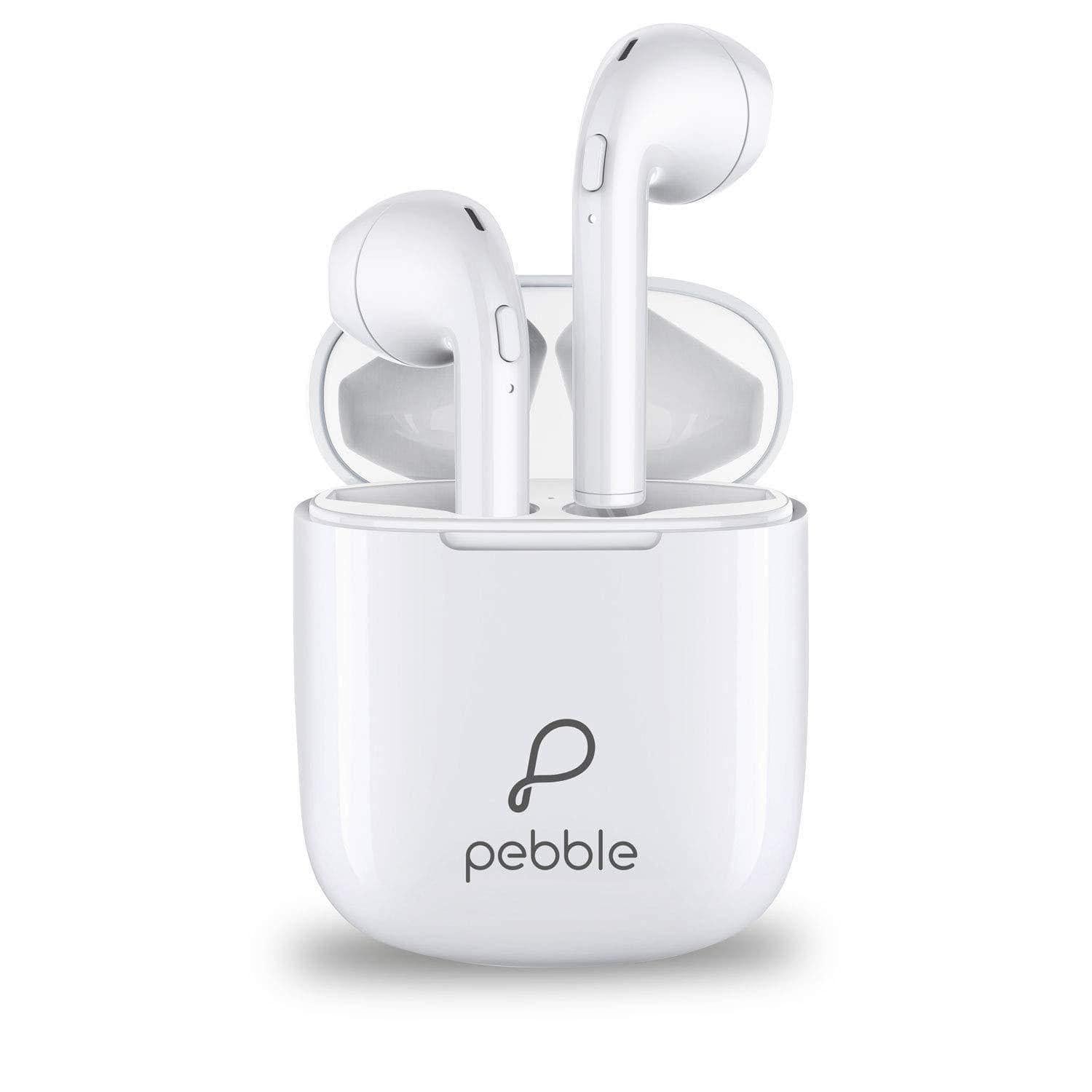 Pebble Duet True Wireless Ear Pods Headset with Mic-Earbuds-dealsplant